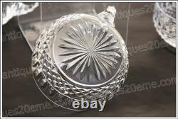 Set de 2 coupelles en cristal de Saint Louis modèle Tommy Cups with handle Set de 2 coupelles en cristal de Saint Louis modèle Tommy Cups with handle