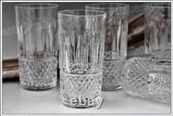 Set de 6 chopes 13 cm cristal de St Louis Tommy Highball glasses