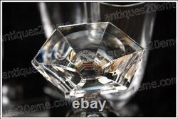 Set de 6 flûtes en cristal de St Louis modèle Saint-Cloud Champagne flutes