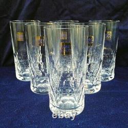 Six verres cristal Saint Louis, modèle Océan, boite d' origine