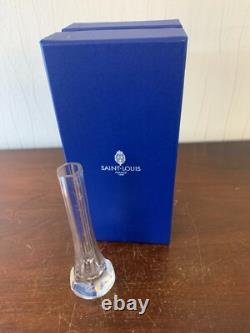 Soliflore en cristal de Saint Louis h15.5 cm