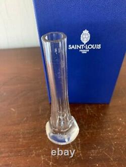 Soliflore en cristal de Saint Louis h15.5 cm