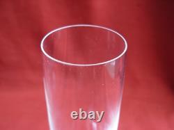 St Louis, Aurore, Serie De 5 Flutes A Champagne En Cristal Uni, Annees 80