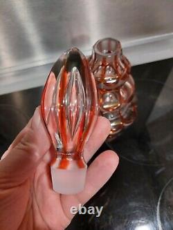 St Louis Magnifique Carafe en cristal Doublé Tres Bon État