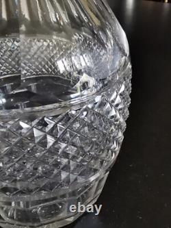 St Louis Trianon Grande Carafe 1, 6kg Haut 29, 8 Cm Cristal Taillé 19 Eme