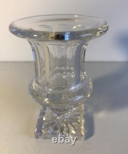 St Louis Vase Medicis Cristal Modele Versailles