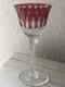 Sublime Grand Verre Tommy Couleur Rouge Cristal St Louis