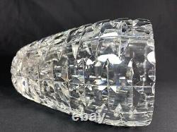 Superb Vase Cristal Taille Massif Ht 18.5 CM Qualite St Louis Baccarat Annees 50