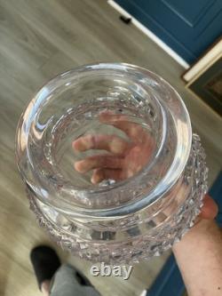 Superbe Grand Vase Médicis Cristal Saint Louis taillé 25,5cm