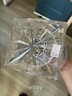 Superbe Grand Vase Médicis Cristal Saint Louis taillé 25,5cm