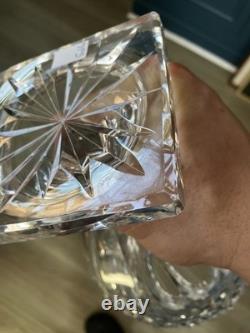 Superbe Grand Vase Médicis Cristal Saint Louis taillé 25,5cm