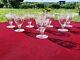 Superbe Serie De 8 Verres A Eau En Cristal Graves De Saint Louis Art Deco