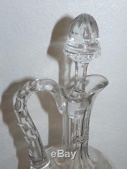 Superbe carafe en Cristal de Saint Louis modèle TOMMY 37 cm de haut