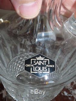Superbe carafe en Cristal de Saint Louis modèle TOMMY 37 cm de haut