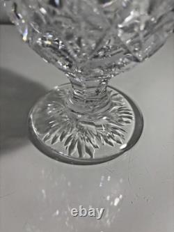 Superbe pichet broc en cristal taillé signé St Louis modèle Florence