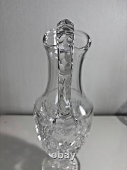 Superbe pichet broc en cristal taillé signé St Louis modèle Florence