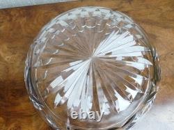 Superbe rare ancienne grande coupe Saladier en cristal de Saint Louis 22cm