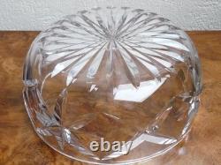 Superbe rare ancienne grande coupe Saladier en cristal de Saint Louis 22cm