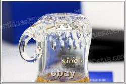 Tasse à thé en cristal de St Louis modèle Thistle NEUF Tea cup NEW (D)