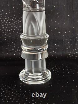 Totem Cristal De St Louis, Excellent Etat, Haut 15 Cm/cristal Mat Et Incolore