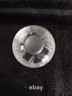 Totem Cristal De St Louis, Excellent Etat, Haut 15 Cm/cristal Mat Et Incolore