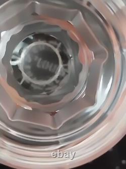 Totem Cristal De St Louis, Excellent Etat, Haut 15 Cm/cristal Mat Et Incolore