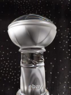 Totem Cristal De St Louis, Excellent Etat, Haut 15 Cm/cristal Mat Et Incolore