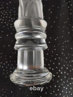 Totem Cristal De St Louis, Excellent Etat, Haut 15 Cm/cristal Mat Et Incolore