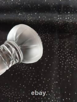 Totem Cristal De St Louis, Excellent Etat, Haut 15 Cm/cristal Mat Et Incolore