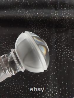 Totem Cristal De St Louis, Excellent Etat, Haut 15 Cm/cristal Mat Et Incolore