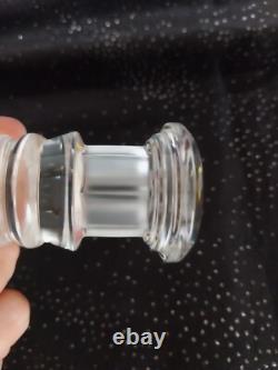 Totem Cristal De St Louis, Excellent Etat, Haut 15 Cm/cristal Mat Et Incolore