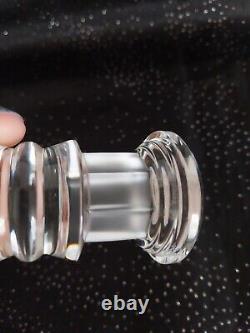 Totem Cristal De St Louis, Excellent Etat, Haut 15 Cm/cristal Mat Et Incolore