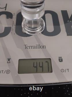 Totem Cristal De St Louis, Excellent Etat, Haut 15 Cm/cristal Mat Et Incolore