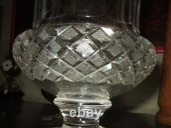 Très Beau Vase Médicis en Cristal et Bronze 29.5 cm, St LouisVal Saint Lambert