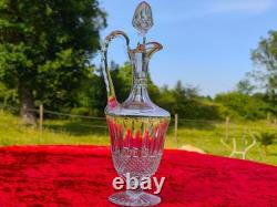 Tres Belle Et Grande Carafe En Cristal De Saint Louis Modele Tommy