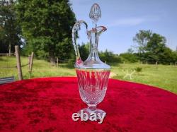 Tres Belle Et Grande Carafe En Cristal De Saint Louis Modele Tommy