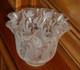Tres Grosse Tulipe De Lampe A Petrole Cristal Saint Louis Signe Decor Floral
