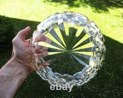 Très belle coupe à fruits ou saladier en cristal de Saint Louis en très bon état