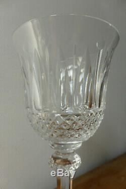 Trois verres à vin de Bordeaux, cristal Saint Louis TOMMY hauteur 15cm