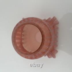 Tulipe lampe verre cristal pétrole oil lamp shade Baccarat Saint Louis Clichy