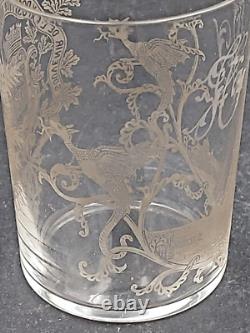 VERRE Cristal SAINT LOUIS Souvenir Exposition Universelle PARIS 1889 + KDO