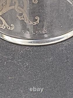 VERRE Cristal SAINT LOUIS Souvenir Exposition Universelle PARIS 1889 + KDO