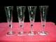 Val Saint Louis Lambert Flutes A Champagne Cristal Uni 19&egrave;me Xix&egrave;me Ac Baccarat