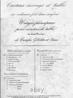 Val Saint Louis Lambert Flutes A Champagne Cristal Uni 19ème Xixème Ac Baccarat