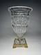 Vase Pointe Diamants Cristal (creusot Ou Baccarat Ou St Louis) Xixe S. Ca 1840