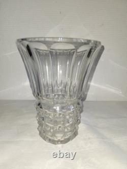 Vase en cristal signé Saint Louis