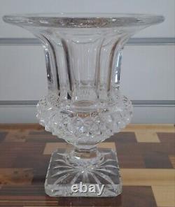 Vase en cristal signé St Louis / Modèle Versailles taille moyen 1921