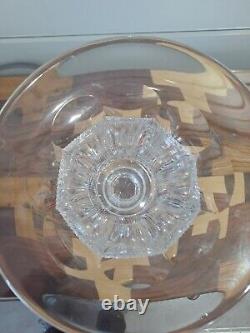 Vase en cristal signé St Louis / Modèle Versailles taille moyen 1921