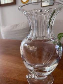 Vase estampillé cristal Saint Louis