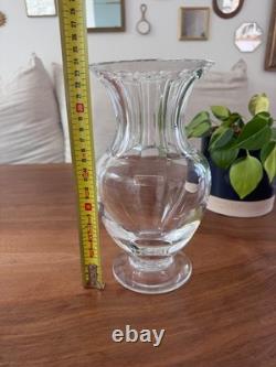 Vase estampillé cristal Saint Louis